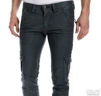 Лот: 13771807. Фото: 5. Стильные мужские брюки Cargo от...