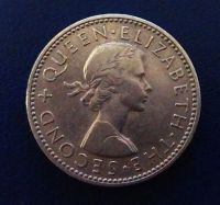 Лот: 19613092. Фото: 2. Новая Зеландия 1 шиллинг 1959... Монеты