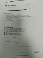 Лот: 20239490. Фото: 2. Принтер Samsung ML-2015. Принтеры, сканеры, МФУ