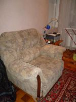 Лот: 6138924. Фото: 2. Диван + кресло-кровать 5000 руб... Мягкая мебель
