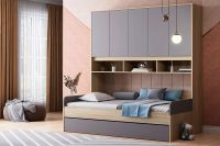 Лот: 24310366. Фото: 2. Кровать с антресолью Hoff Дельта... Детская мебель