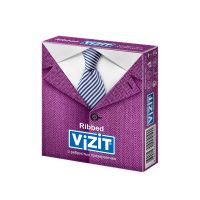 Лот: 23986610. Фото: 2. Визит презервативы Ребристые... Красота и здоровье