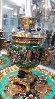 Лот: 10060164. Фото: 4. Гарнитур " Самовар + Поднос" электрический... Красноярск