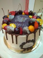 Лот: 13906337. Фото: 3. Торт 2,5 кг. Продукты