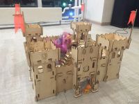 Лот: 9121348. Фото: 3. Конструктор-крепость из дерева... Дети растут