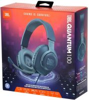 Лот: 21578717. Фото: 9. Гарнитура JBL QUANTUM 100, синий