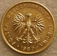 Лот: 8487255. Фото: 2. 2 злотых 1987 Польша. Монеты