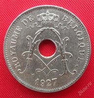 Лот: 2576678. Фото: 2. (№2122/LF) 10 сантимов 1927 (Бельгия... Монеты