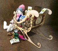 Лот: 8559422. Фото: 5. Сани Деда Мороза. Для оформления...