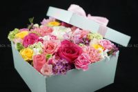 Лот: 7258864. Фото: 7. FlowerBox (роза, вибурнум, гиацинт...