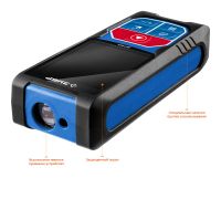 Лот: 25118221. Фото: 5. Дальномер лазерный Зубр 34925...