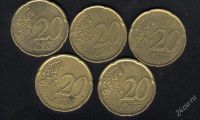 Лот: 1323297. Фото: 2. 20 евро центов солянка. Монеты