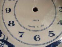 Лот: 15788395. Фото: 3. Фарфоровый циферблат.Гжель. Коллекционирование, моделизм