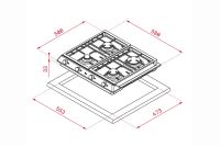 Лот: 23915856. Фото: 2. Газовая панель Teka EX 60.1 4G... Крупная бытовая техника