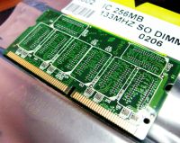 Лот: 7483287. Фото: 2. SO-DIMM SDRAM 256MB PC133 (PC-133... Комплектующие