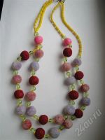 Лот: 574495. Фото: 3. Изделия из полимерной глины,колье... Красноярск
