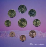 Лот: 9602806. Фото: 3. Финляндия 2003 Набор евро монет... Коллекционирование, моделизм