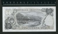 Лот: 10597167. Фото: 2. Аргентина 50 песо,(люкс). Банкноты