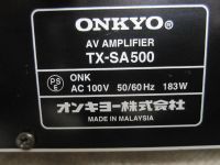 Лот: 7474314. Фото: 4. Усилитель Onkyo TX-SA500. Красноярск