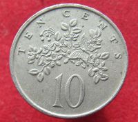 Лот: 15390607. Фото: 2. Ямайка 10 центов, 1989г. Монеты