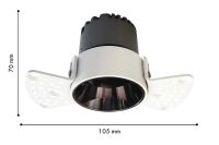 Лот: 24689444. Фото: 3. Светильник врезной LED FAVOURITE... Строительство и ремонт