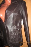 Лот: 11499550. Фото: 3. Стильная кожаная куртка, натуральная... Одежда, обувь, галантерея