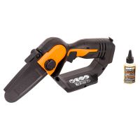 Лот: 24296438. Фото: 3. Цепная пила компактная WORX WG324E... Строительство и ремонт