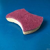 Лот: 13005486. Фото: 3. Губки хозяйственные 2 шт. в наборе... Домашний быт