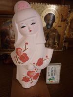 Лот: 8785761. Фото: 2. статуэтка-фарфор-зефир,пр-во Япония... Живопись, скульптура, фото