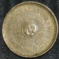 Лот: 20276015. Фото: 2. Экзотика с рубля .,(81909) Аргентина. Монеты
