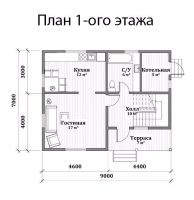 Лот: 10306492. Фото: 3. Дом площадью 120 кв.м. Строительство и ремонт
