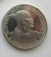 Лот: 8375803. Фото: 2. Лесото, 50 лисенте, 1966 г.,серебро... Монеты