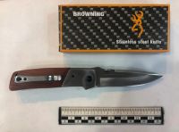 Лот: 19966650. Фото: 2. Нож складной по типу Browning... Охота