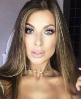 Лот: 11222550. Фото: 2. Голубые линзы, копия Solotica... Оптика