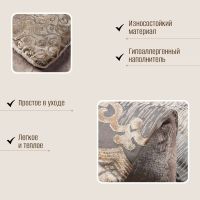 Лот: 24431044. Фото: 8. Покрывало евро, 240х260 см, 100...