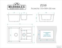 Лот: 15873606. Фото: 7. Кухонная мойка Marrbaxx (глянцевая...