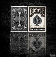 Лот: 13009194. Фото: 2. Карты Bicycle Standard Black. Сувениры, подарки