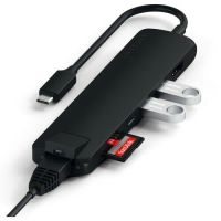 Лот: 21765611. Фото: 6. USB-хаб Satechi Slim Aluminum...