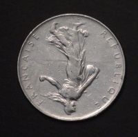 Лот: 3950324. Фото: 2. 1 франк. Фанция. 1973 г. Состояние... Монеты