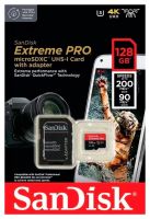 Лот: 24616921. Фото: 4. Карта памяти SanDisk 128GB Extreme... Красноярск