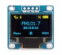 Лот: 11417857. Фото: 2. Дисплей OLED 0.96 IIC I2C белый... Радиодетали  (электронные компоненты)