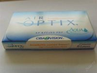 Лот: 967300. Фото: 3. Контактные линзы Air Optix Aqua... Красота и здоровье