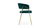 Лот: 23774976. Фото: 4. Стул Kamelia 1 green, gold. Красноярск