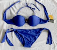 Лот: 4290280. Фото: 2. Продам купальник с брошкой синий... Женская одежда