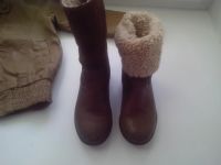 Лот: 9011143. Фото: 2. Кожаные сапожки Zara (Зара) разм... Обувь