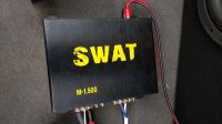 Лот: 17661615. Фото: 2. Сабвуфер AMP+ 2 усилителя swat... Автозвук