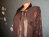 Лот: 16849283. Фото: 2. Блуза новая (шикарный фасон, гипюровый... Женская одежда
