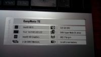 Лот: 6087189. Фото: 2. Ноутбук ASER packard bell EasyNote... Компьютеры, ноутбуки, планшеты