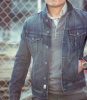 Лот: 16208896. Фото: 2. Куртка джинсовая (рубашка) Old... Мужская одежда