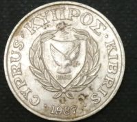 Лот: 10427104. Фото: 2. Экзотика с рубля (9416) Кипр. Монеты